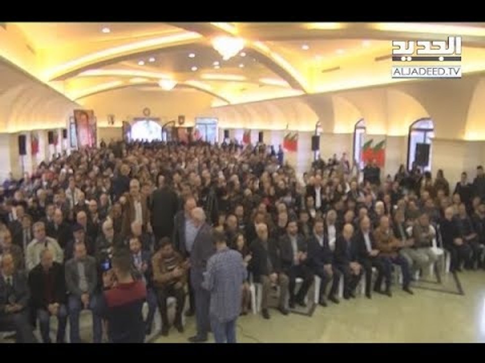 وقفة تضامنية للديمقراطي اللبناني مع فلسطين -  نديم بو نصر الدين