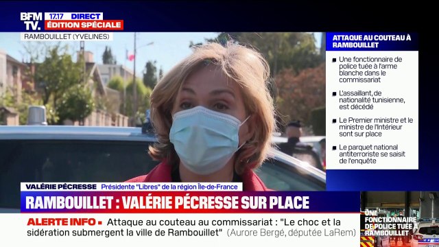 Valérie Pécresse sur la policière tuée à Rambouillet: Les policiers et gendarmes sont totalement bouleversés