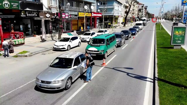 Şehri ablukaya alan polis ekipleri, kuş uçurtmuyor