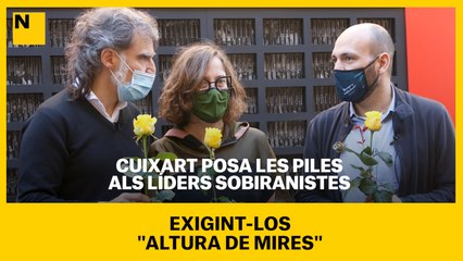 Cuixart posa les piles als líders sobiranistes exigint-los "altura de mires"