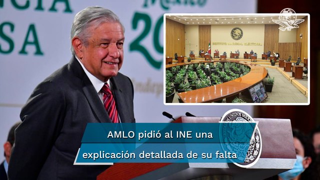 No hemos sido notificados sobre apercibimiento del INE por hacer propaganda gubernamental: AMLO