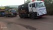 Ashok Leyland vs Volvo Heavy Machinery Transportation India | puller trucks extreme operation | Heavy Haulage India