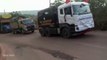 Ashok Leyland vs Volvo Heavy Machinery Transportation India | puller trucks extreme operation | Heavy Haulage India