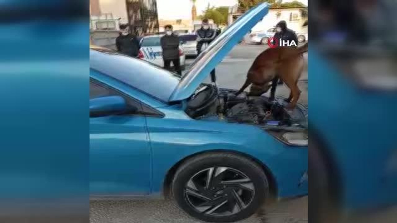 Çanakkale'de piyasa değeri 200 bin lira olan 'kokain ele geçirildi