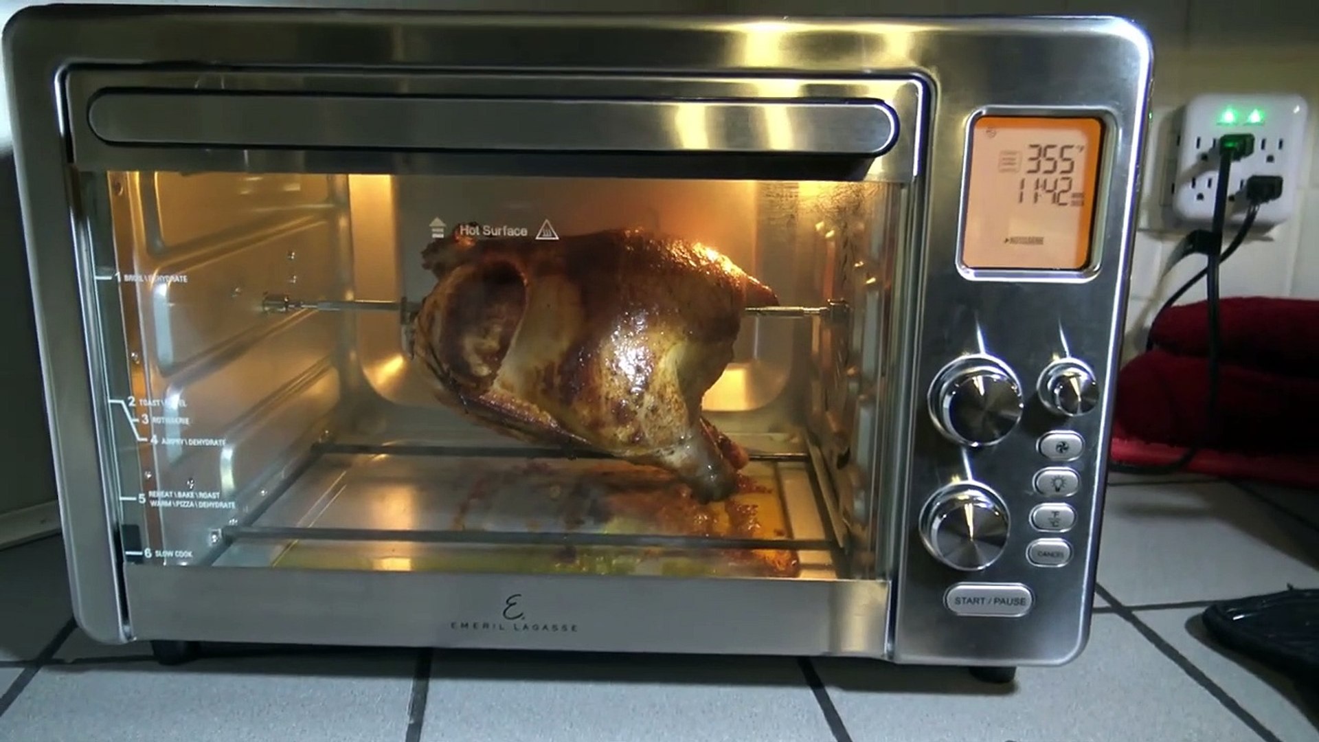 rotisserie chicken in emeril lagasse air fryer