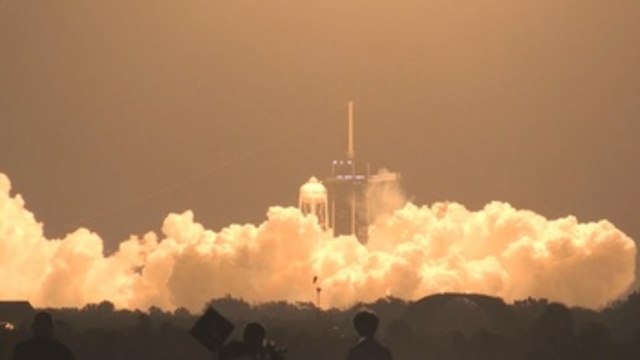 La segunda misión tripulada de la NASA y SpaceX a la EEI despega en Florida