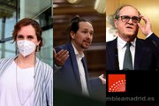 Sánchez, Iglesias y Mónica García confirman el hachazo fiscal sobre Madrid, izquierdas unidas