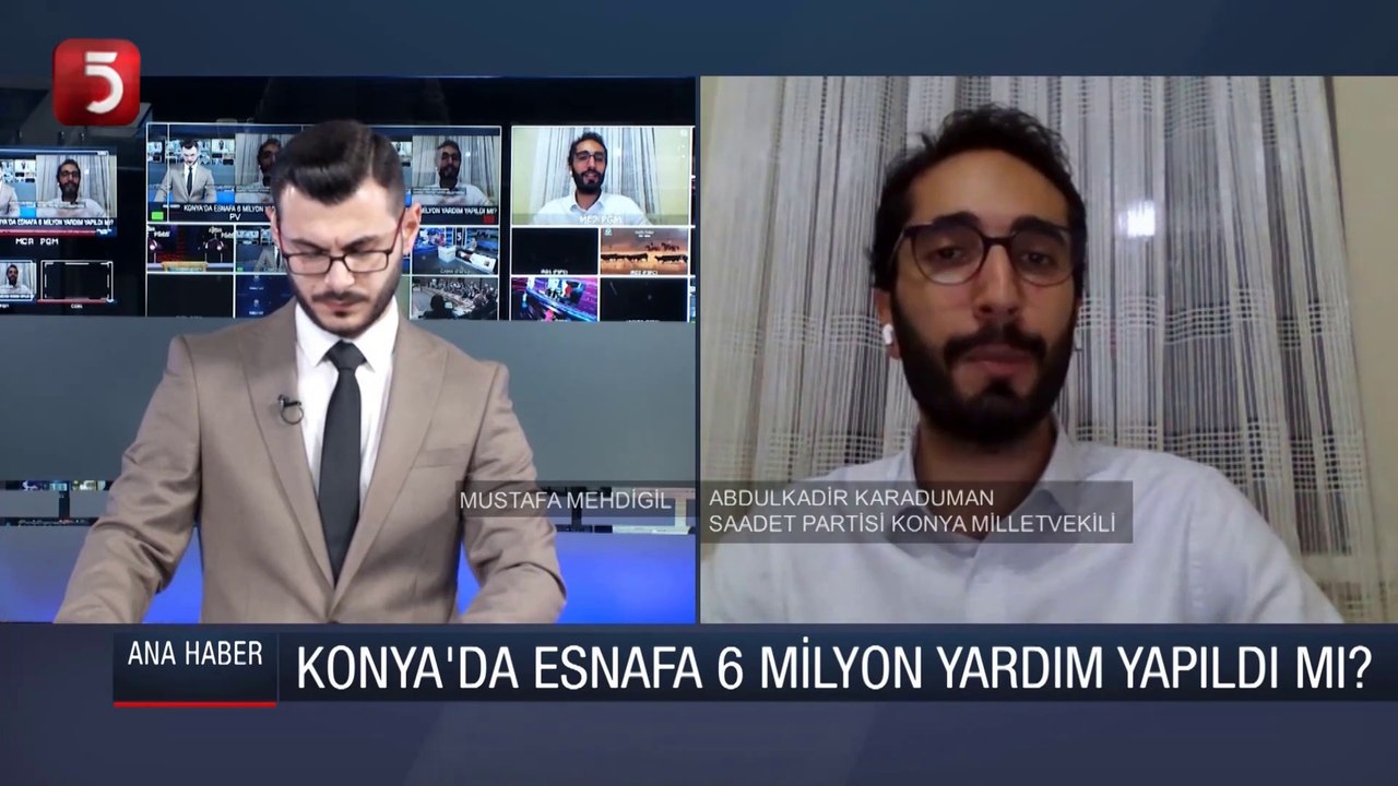 Abdulkadir Karaduman, Tv5 Ana Haber Bültenine Katıldı - 18.04.2021