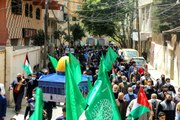 - Gazze'de İsrail saldırılarına karşı Kudüs ve Mescid-i Aksa'ya destek gösterisi