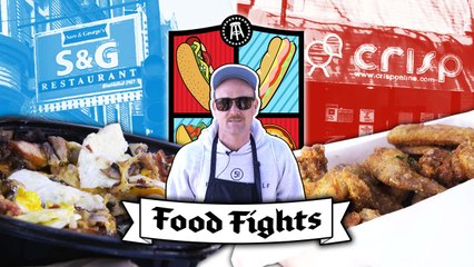 Crisp Chicken Wings vs. S&G Egg Skillet #13 | Chicago Food Fights: Lakeview