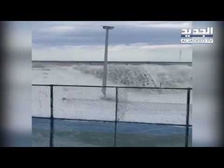 مدينة جبيل تغرق بمياه الأمطار!