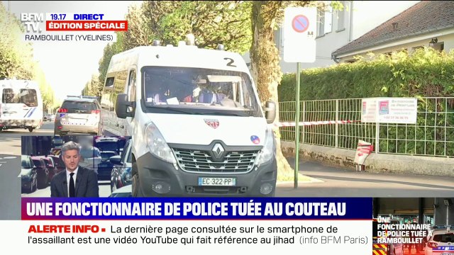 Policière tuée à Rambouillet: L'individu s'est engouffré derrière elle et l'a égorgée , raconte Jérôme Moisan (Unité SGP Police)