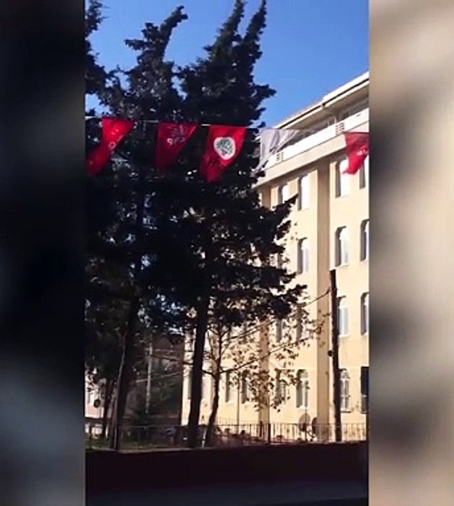CHP ve HDP bayrakları Tekirdağ'da aynı ipte dalgalanıyor