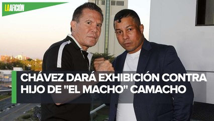 Julio Cesar Chavez se enfrentará al _Machito_ Camacho en pelea de exhibición