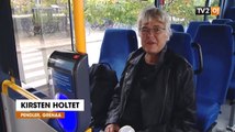 Pendlere tager bussen på job | Midttrafik | Grenå | 29-08-2016 | TV2 ØSTJYLLAND @ TV2 Danmark