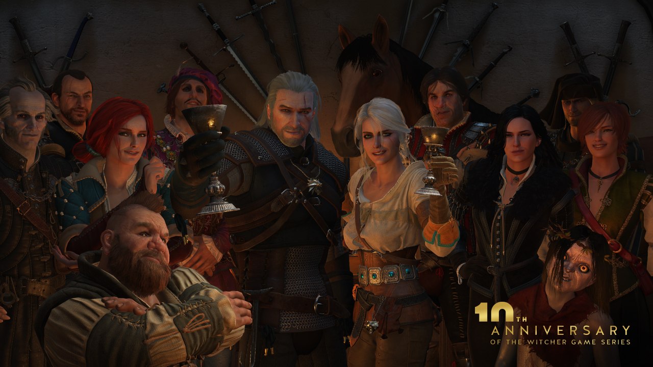 The Witcher: celebración de los 10 años de CD Prokekt RED