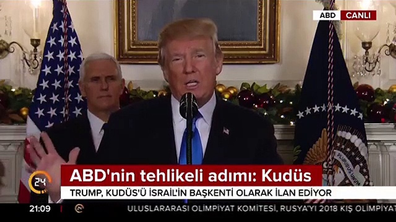 Trump'tan skandal 'Kudüs' açıklaması!