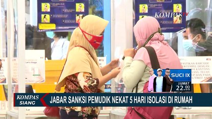 Larangan Mudik Diperketat, Berlaku 22 April - 24 Mei 2021