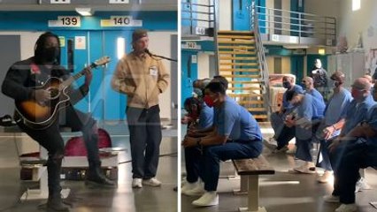 Justin Bieber Sings ‘Lonely’ for Prisoners