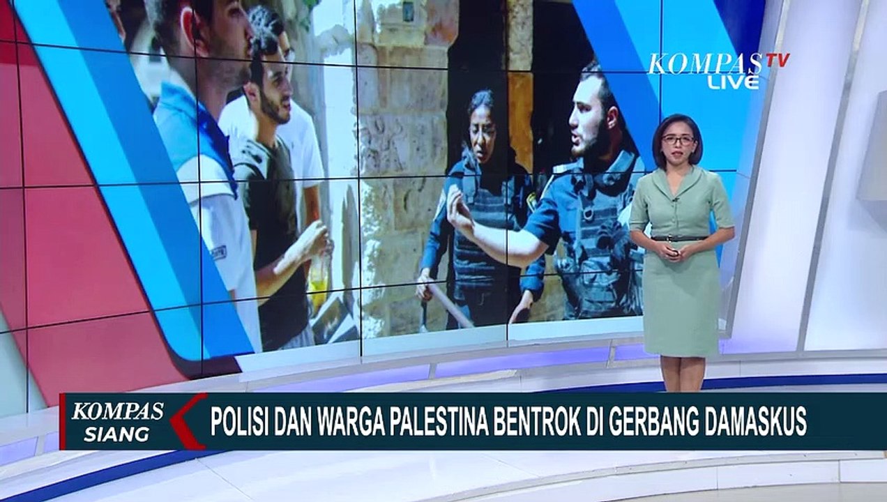 Warga Palestina dan Polisi Israel Bentrok di Gerbang Damaskus, 32 Orang Terluka