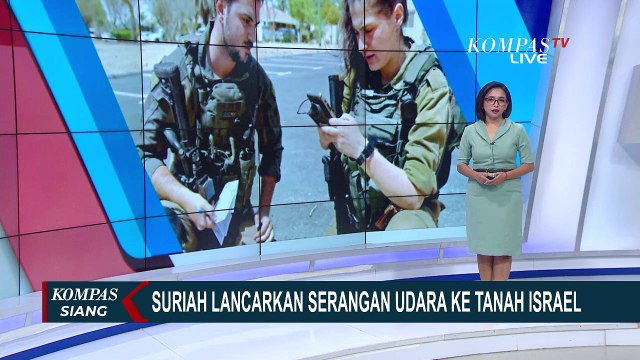 Suriah Lakukan Serangan Udara ke Israel, Dekat Tempat Reaktor Nuklir