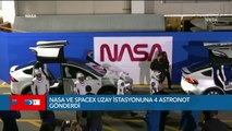 NASA ve SpaceX Uzay İstasyonu'na 4 Astronot Daha Gönderdi