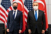 Dışişleri Bakanı Mevlüt Çavuşoğlu, ABD'li mevkidaşı Blinken'la görüştü