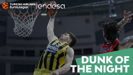 Endesa Dunk of the Night: Tarik Biberovic, Fenerbahce Beko Istanbul