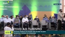 O ex-ministro Eduardo Pazuello é ovacionado durante evento em Manaus