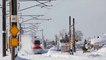 Karlar altında ilerleyen Japonya'nın teknolojik trenleri