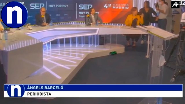 El show de Pablo Iglesias en el debate con Rocío Monasterio