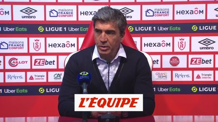 Download Video: Guion : «Les joueurs sont sortis du match» - Foot - L1 - Reims