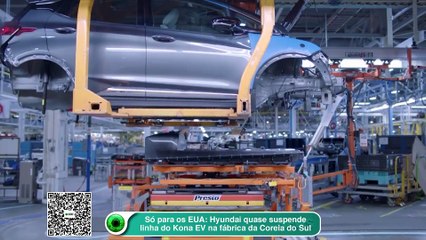 Hyundai para de fabricar o Kona EV na Coreia do Sul após recall de bateria