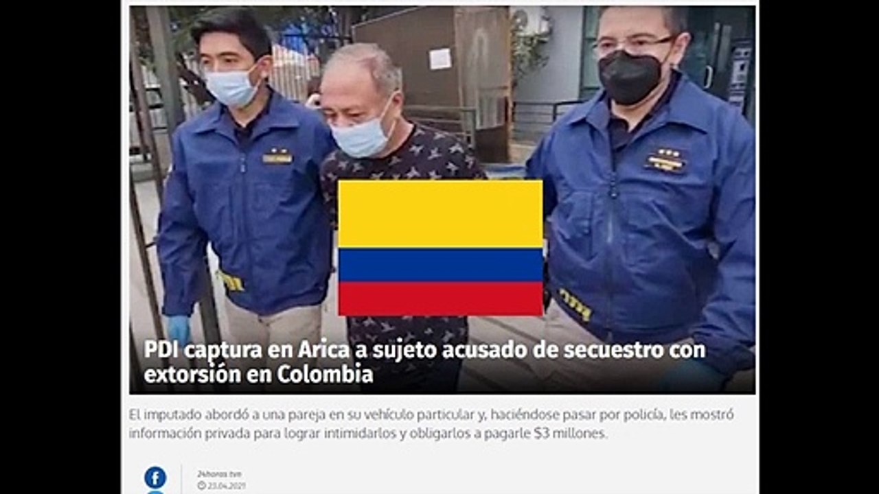 Colombiano buscado por la INTERPOL es detenido en Arica