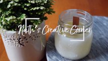 Diy | Wood Wick Soy Wax Candles