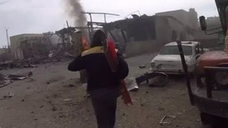 القوات السورية تمهد لهجوم وشيك على الغوطة