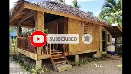 Bahay Kubo Design In Philippines/Bamboo House Worth Of 130K Pesos.