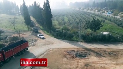 Hatay’da sınıra askeri sevkiyat yapıldı