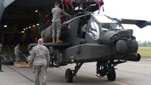 AH-64 Apache Load On _ Unload Out of Aircraft