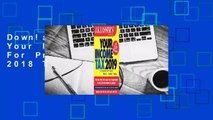 Downlaod J.K. Lasser's Your Income Tax 2019: For Preparing Your 2018 Tax Return full