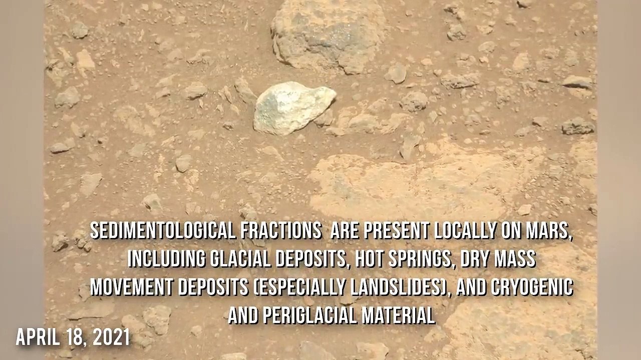 Perseverance Rover captured this on Mars on Sol 56 (April 18, 2021)