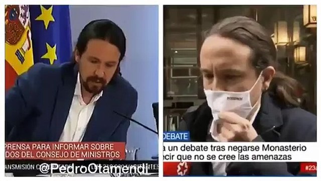 Pablo Iglesias, que ahora se queja porque le llaman rata chepuda , olvida que él pidió naturalizar los insultos contra medios y políticos