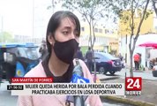 Joven deportista resultó herida tras ser impactada por bala perdida en Comas