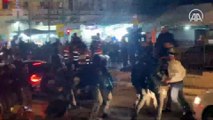 İsrail polisinin ses bombalı/atlı müdahalesinde 20 Filistinli yaralandı