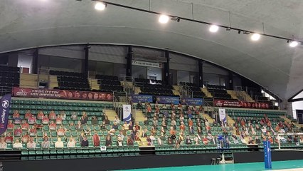 Images maritima: dernier entraînement des volleyeuses istréennes avant le Final Four