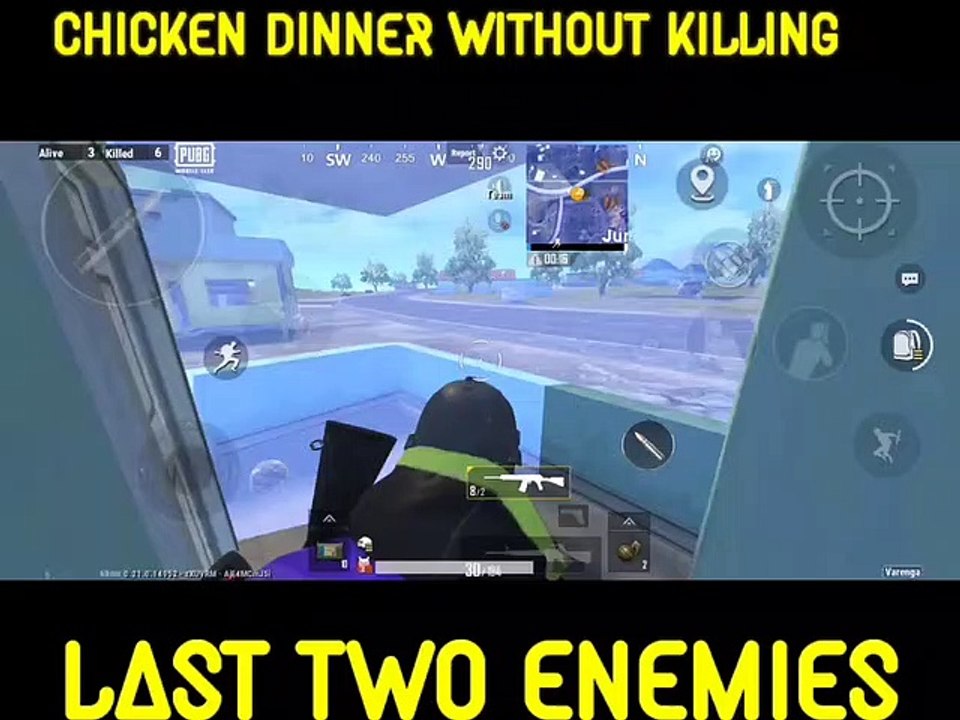 Chicken Dinner Without Killing Last Two enemies