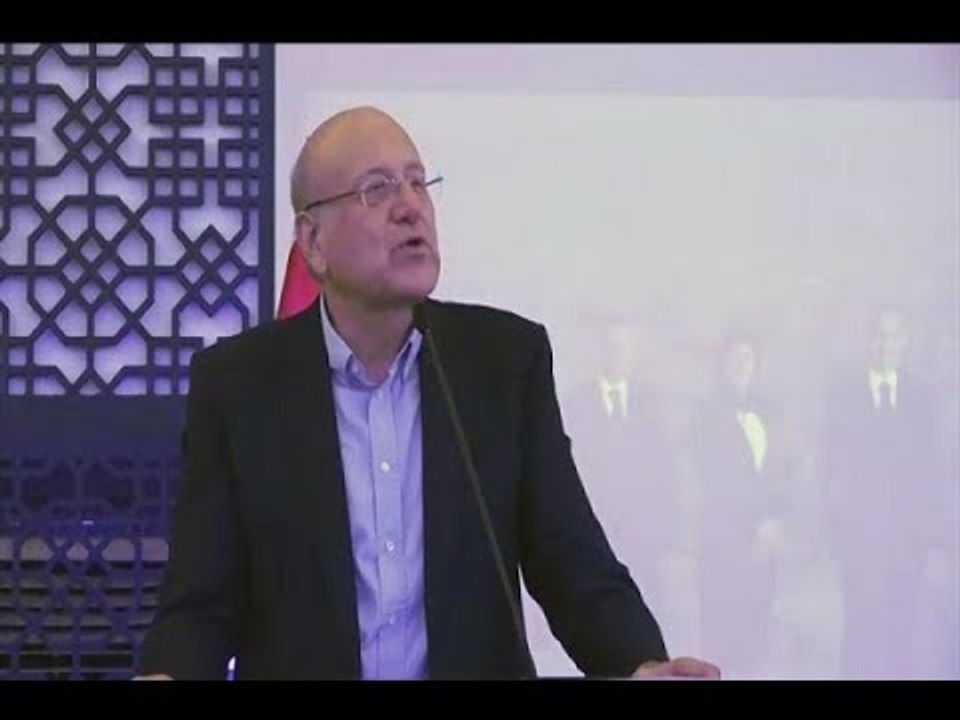 ميقاتي يدعو إلى الاقتراع بكثافة لـ  لائحة العزم   -  نصر الرز