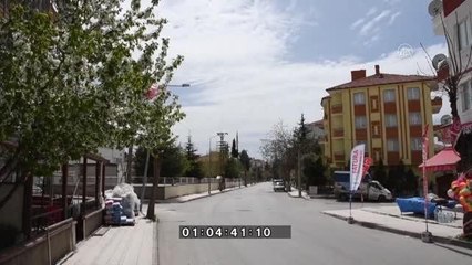 Sokağa çıkma kısıtlaması nedeniyle sessizlik hakim