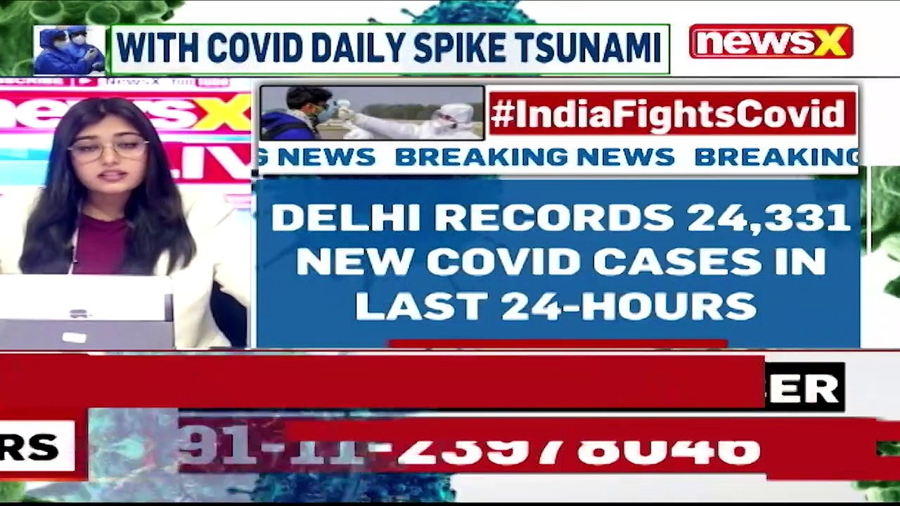 Delhi Records Highest Covid Deaths _ Positivity Rate Over 32% _ NewsX