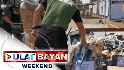 P130-M halaga ng iligal na droga, sinira sa La Union